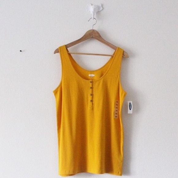 Old Navy Tops - OLD NAVY Ribbed Button Tank Top 28